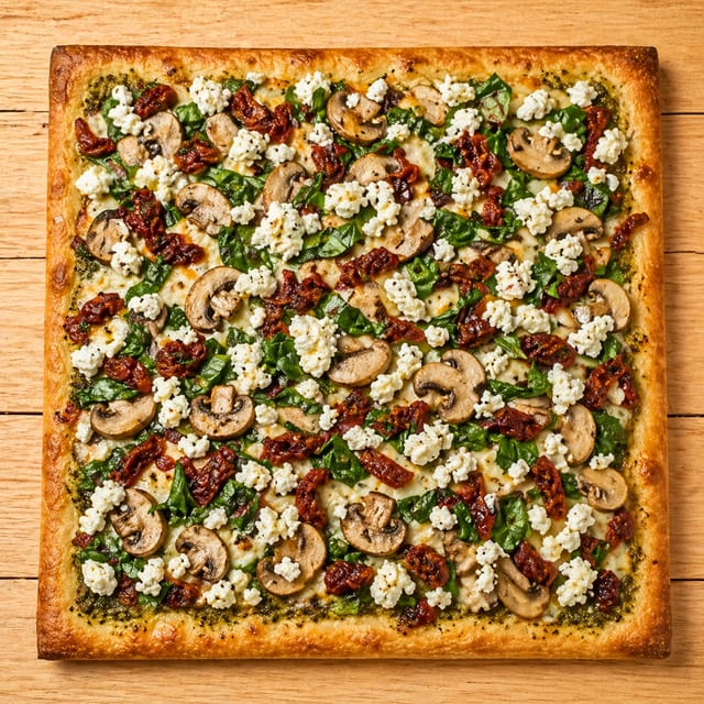 Via Tuscana Flatbread Pizza.
